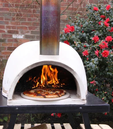 Pizzaro Chimalin AFC pizza oven in natural clay