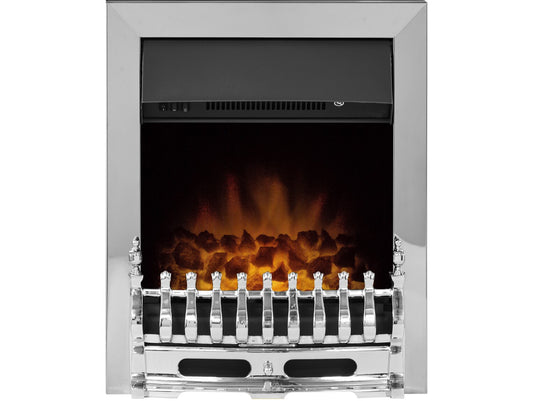 Blenheim Electric Fire in Chrome