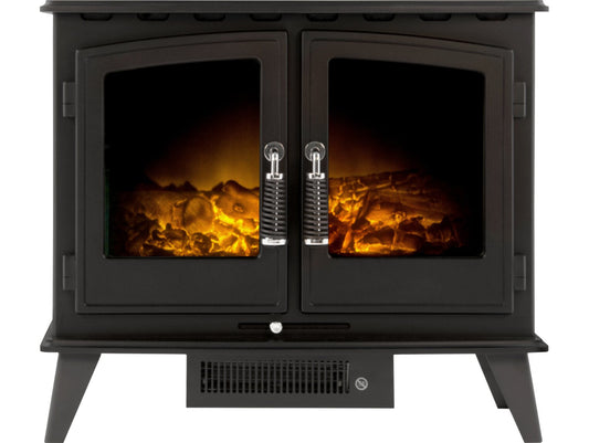 Woodhouse Electric Stove in Black