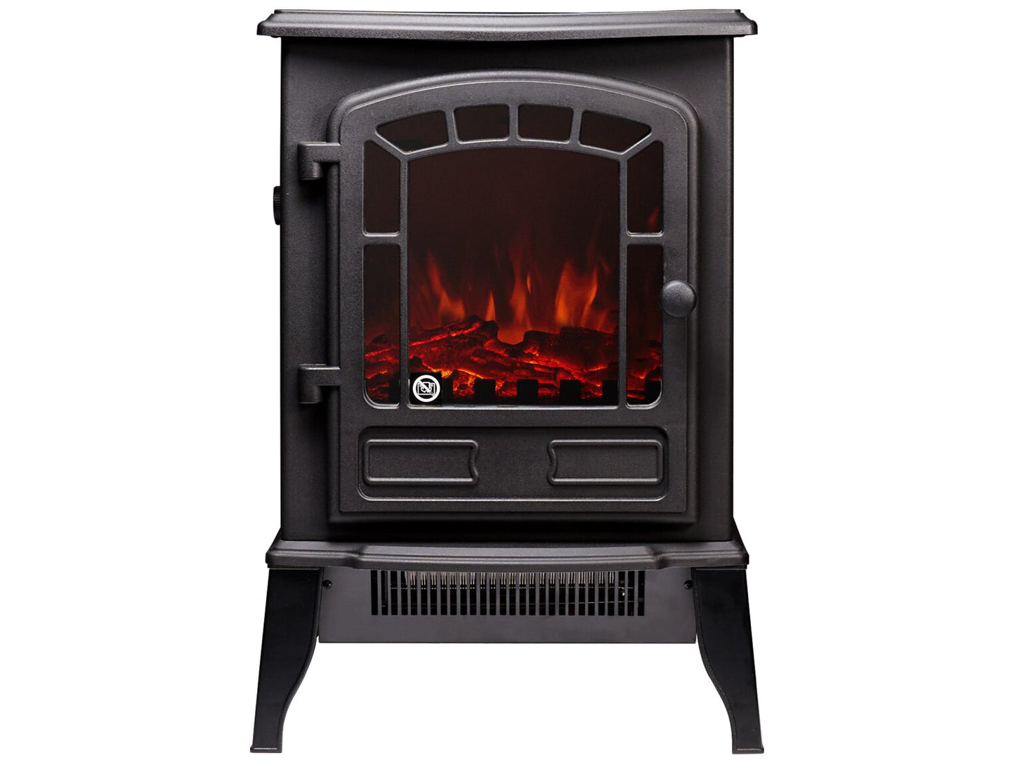 Ripon Electric Stove in Black