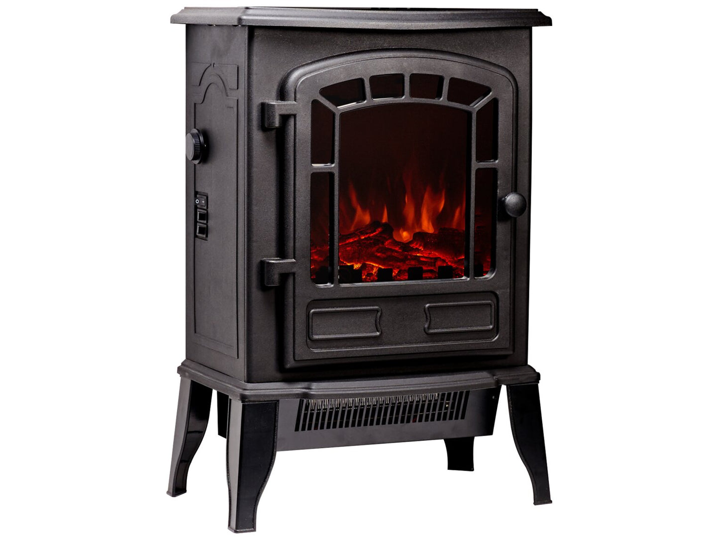 Ripon Electric Stove in Black