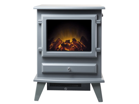 Hudson Electric Stove in Grey