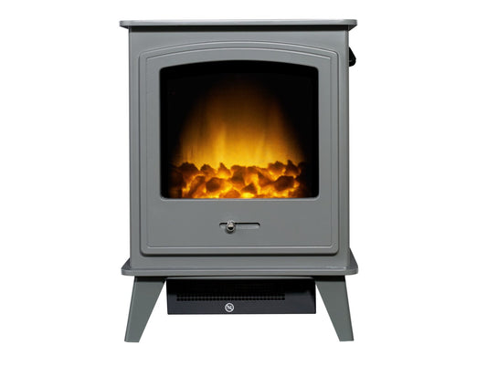 Dorset Electric Stove in Grey