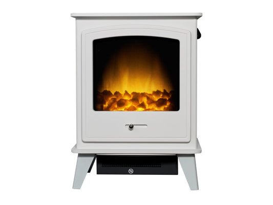 Dorset Electric Stove in Pure White