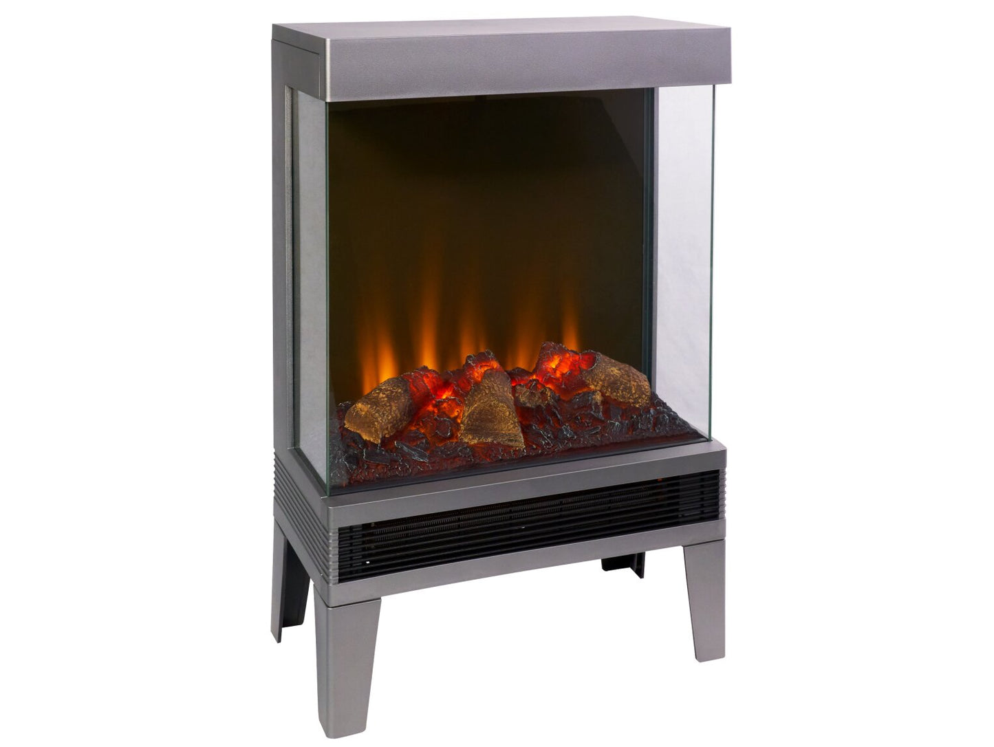 Sureflame ES-9329 3-Sided Electric Stove in Grey