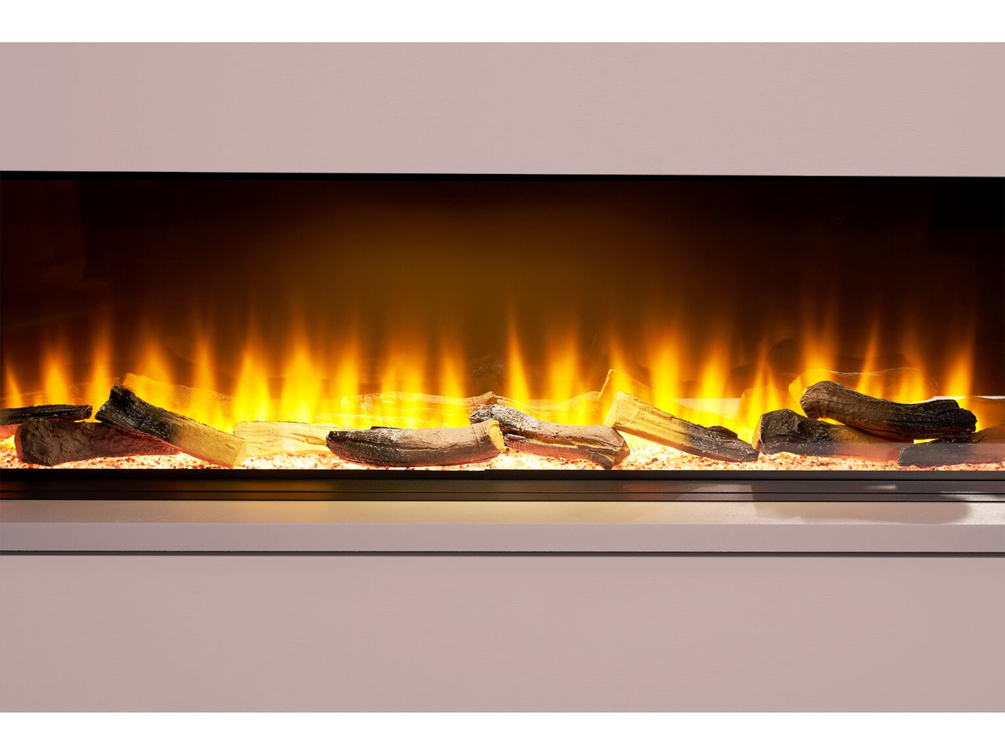 Sahara Fully Inset Media Wall Electric Fire, 51 Inch