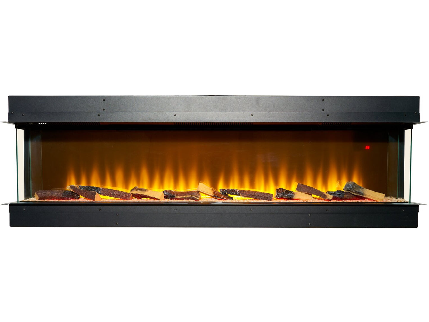 Sahara Panoramic Media Wall Electric Fire, 61 Inch