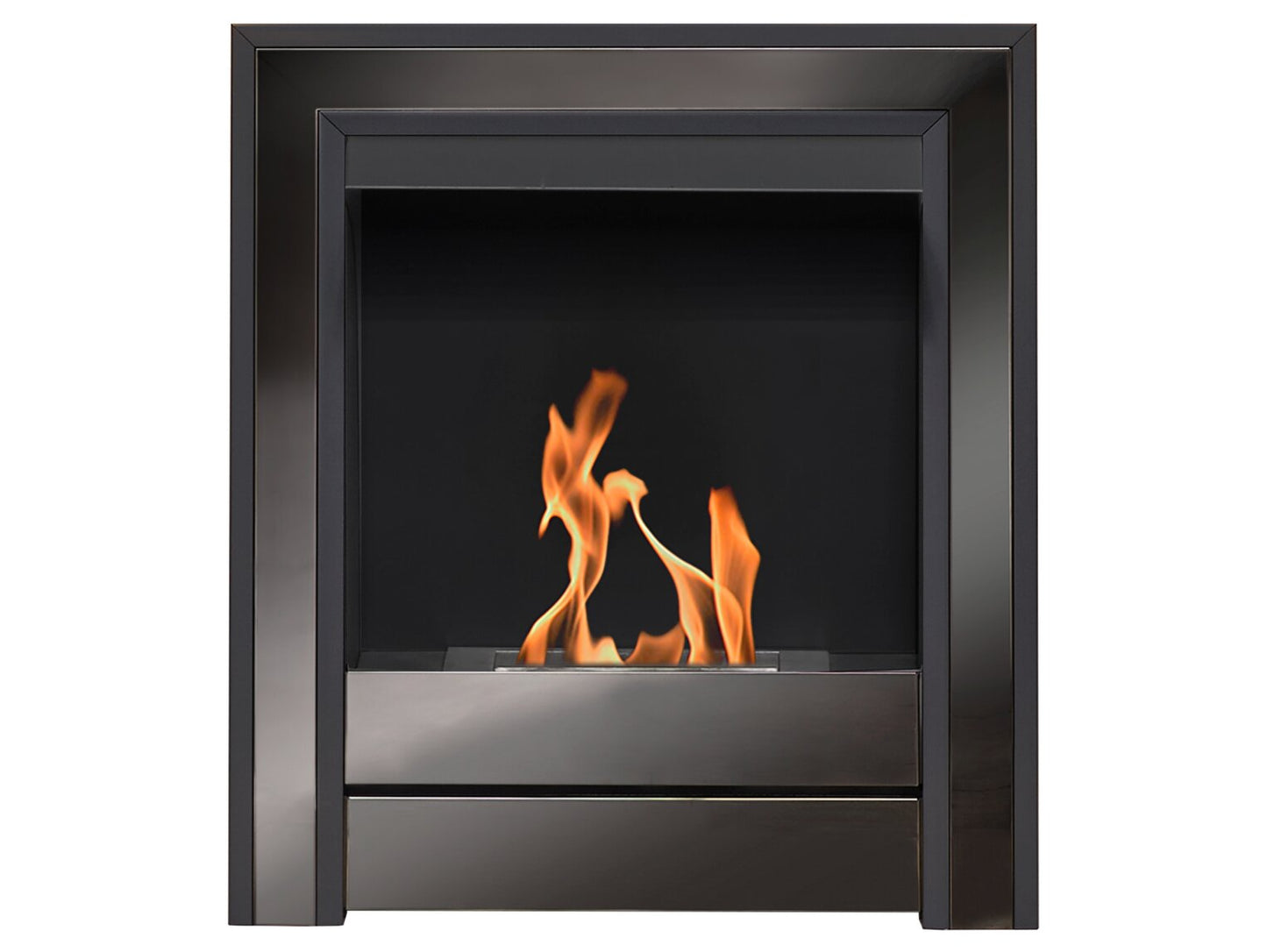 Argo Bio Ethanol Fire in Black Nickel