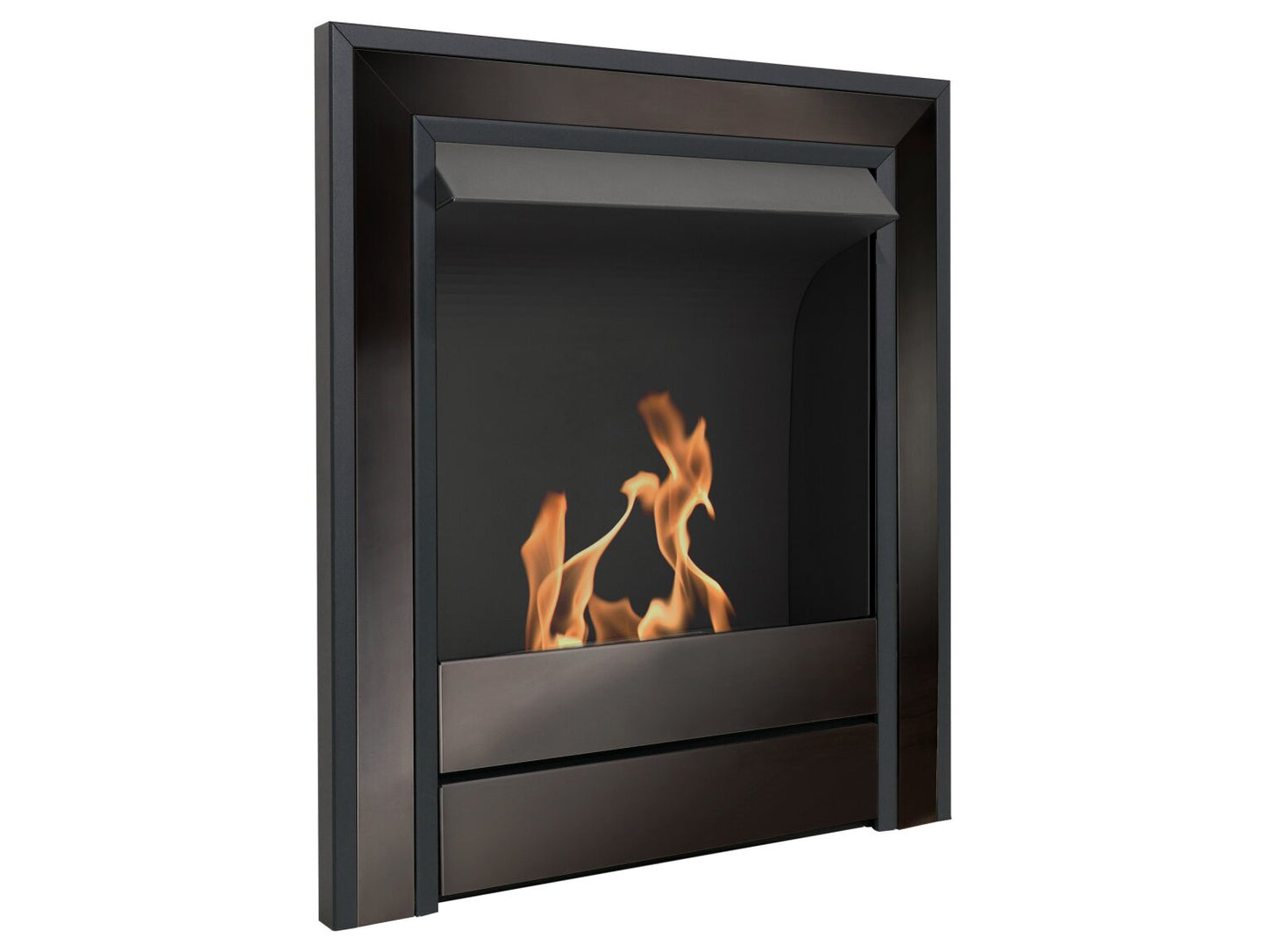 Argo Bio Ethanol Fire in Black Nickel