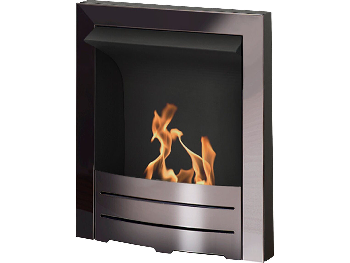 Colorado Bio Ethanol Fire in Black Nickel