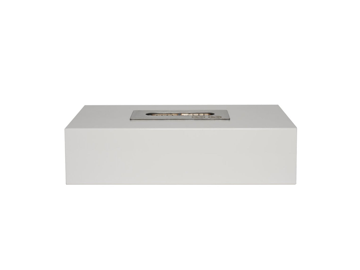 Piccolo Freestanding Bio Ethanol Fire in White