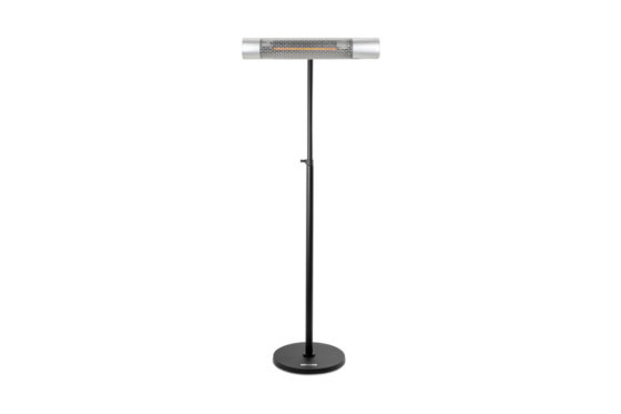 California Silver 2000W Free-standing Patio Heater