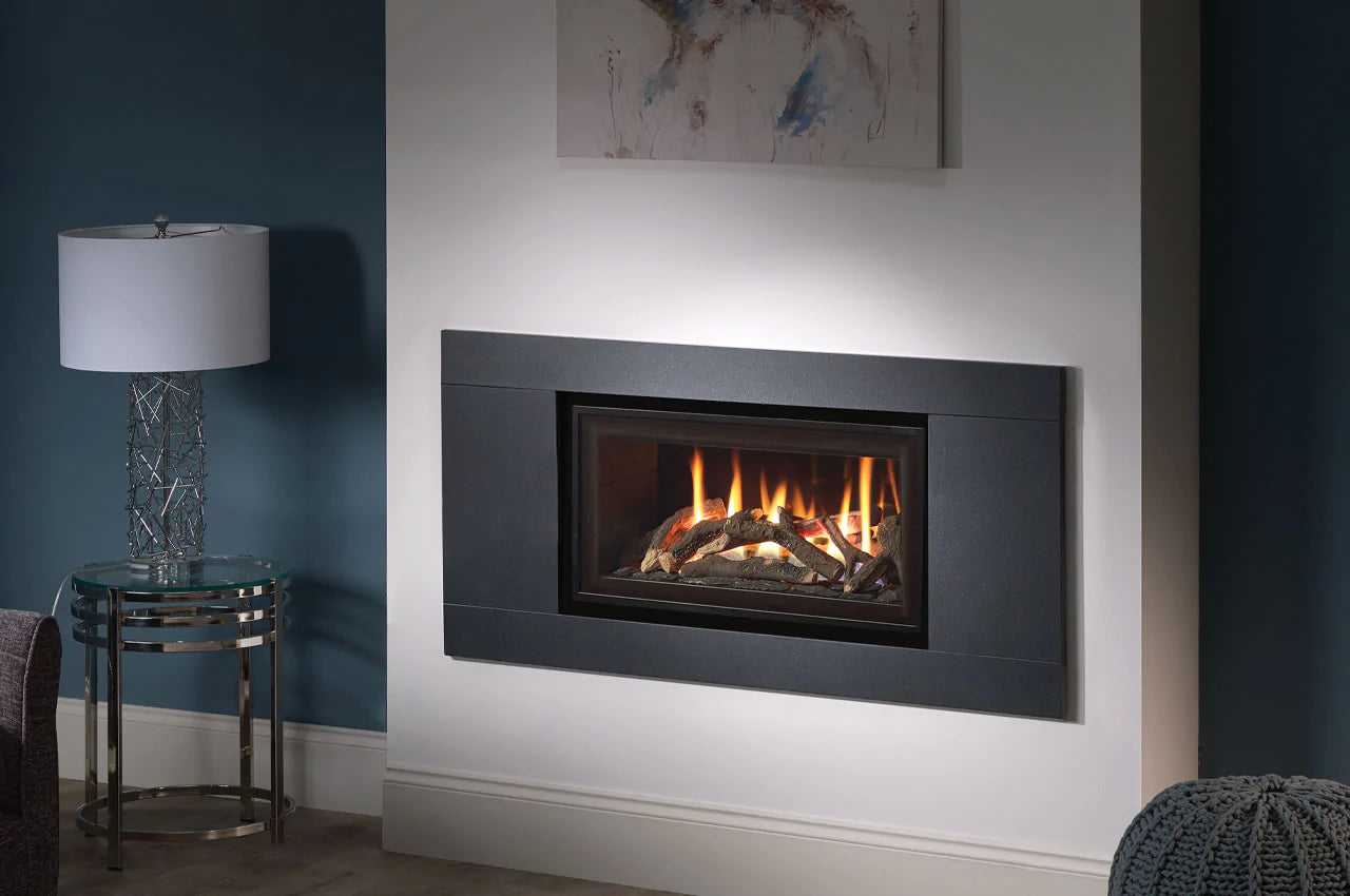 ETHOS 750 Landscape Gas Fireplace - Remote Controlled