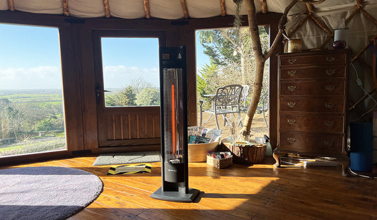 Malibu 2000W Free Standing Patio Heater