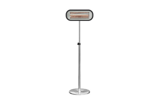 Miami Black 2000W Free Standing Patio Heater