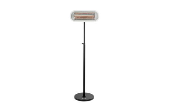 Miami White 2000W Free Standing Patio Heater