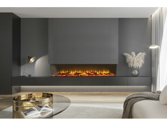 Aspire 150 Panoramic Media Wall Electric Fire