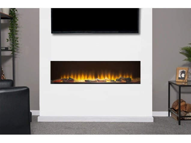 Sahara Fully Inset Media Wall Electric Fire, 51 Inch