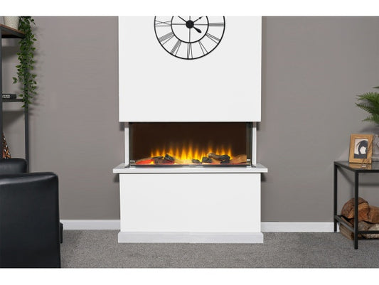 Sahara Panoramic Media Wall Electric Fire, 31 Inch