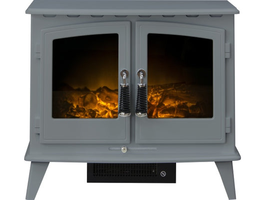 Woodhouse Electric Stove in Grey