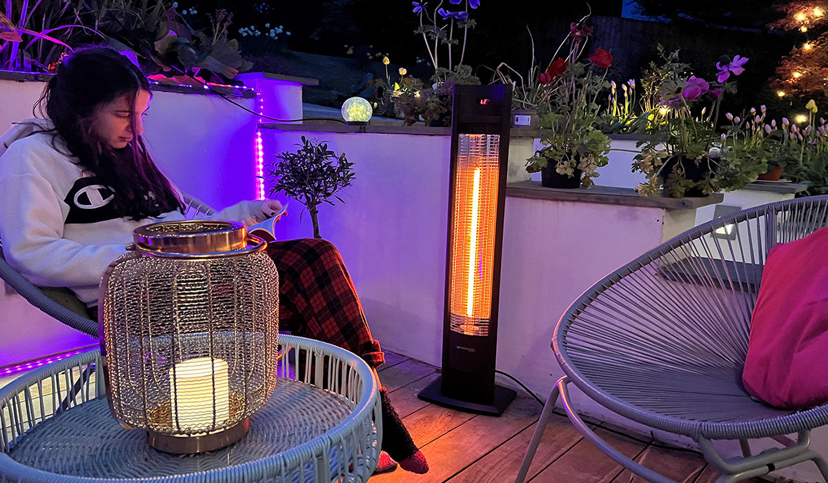 Malibu 2000W Free Standing Patio Heater