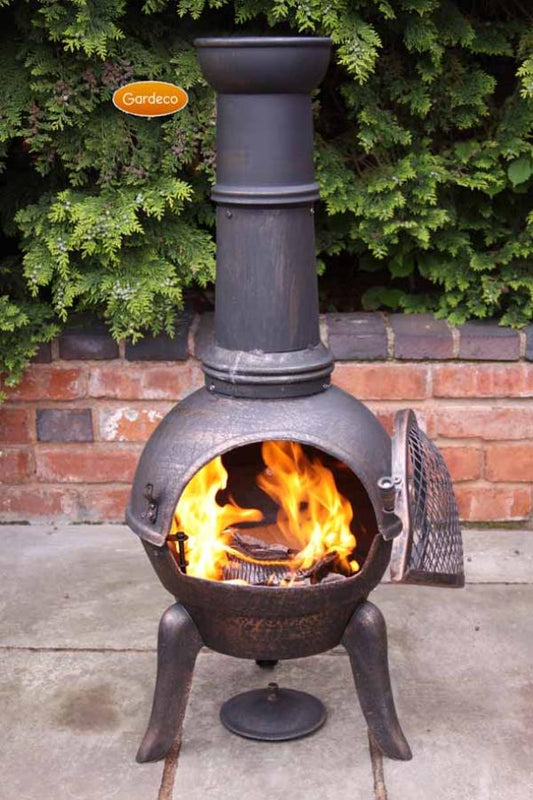 Granada Large cast iron chimenea