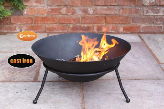 Emrys medium cast iron fire bowl