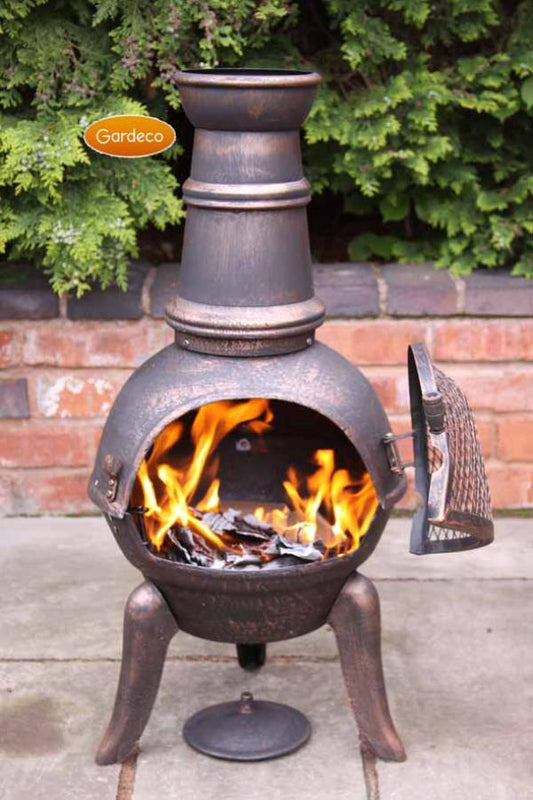 Granada medium cast iron chimenea