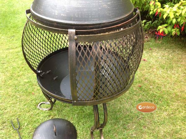 Cordoba Pot Belly Steel Chimenea