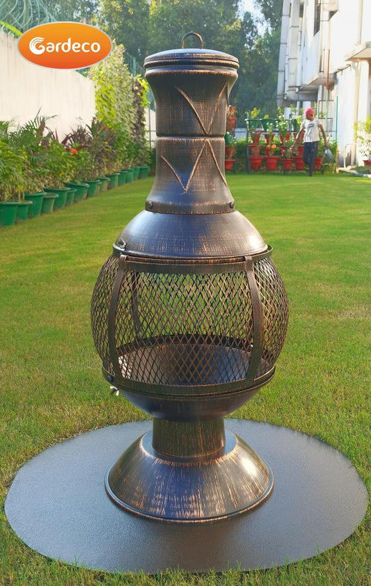 Opera medium steel Chimenea